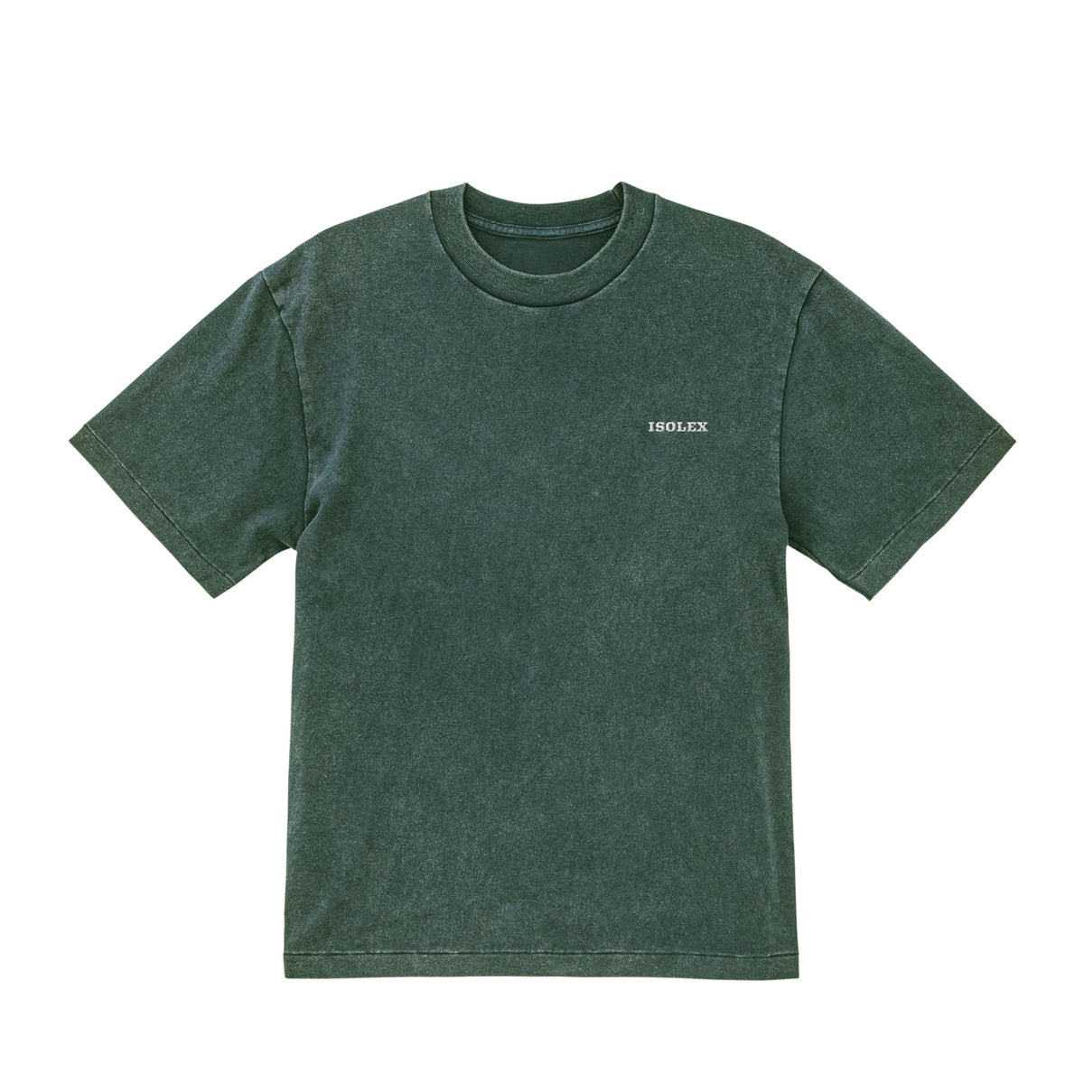 ISOLEX 6.2オンス オープンエンド フェードウォッシュ Tシャツ fade-green image