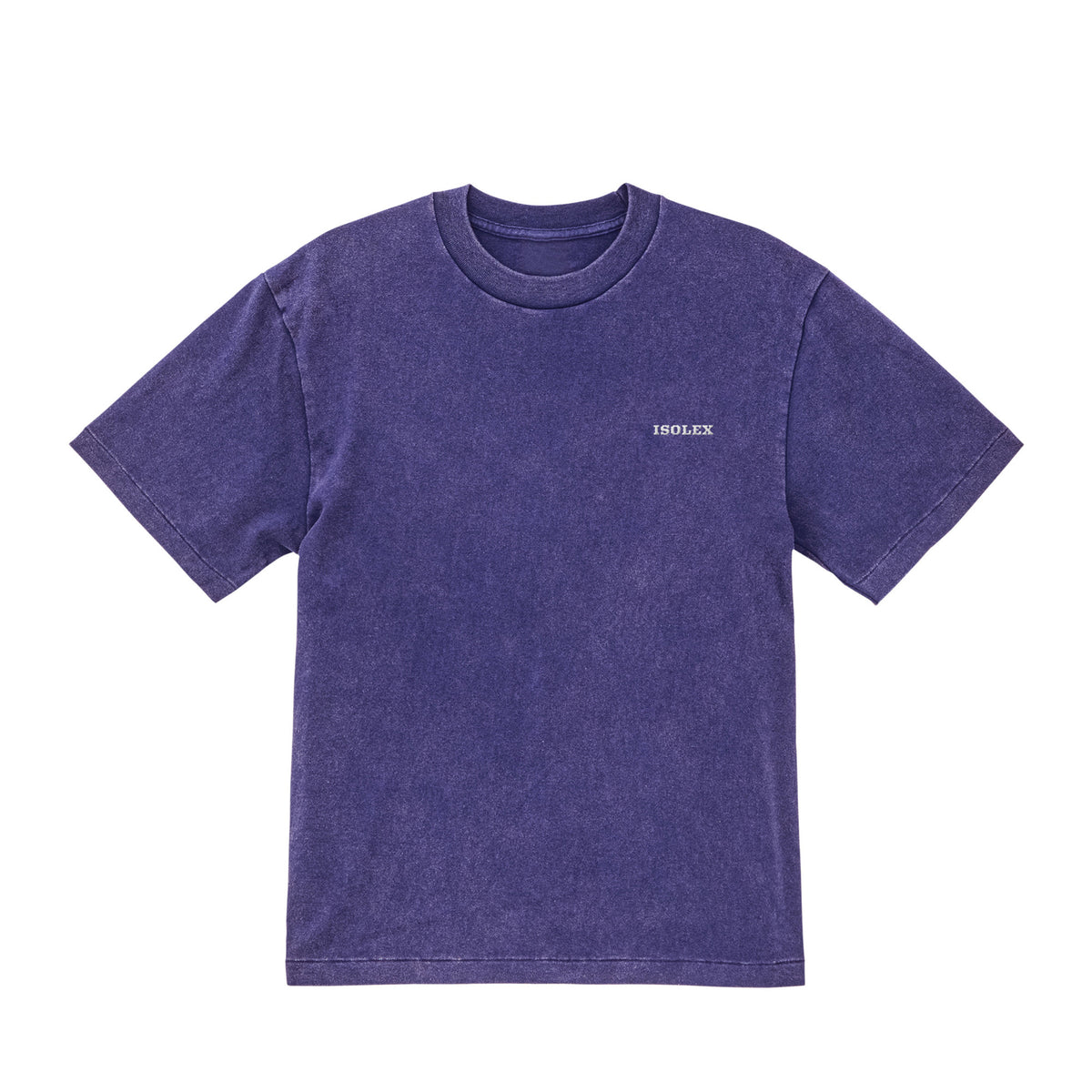 ISOLEX 6.2オンス オープンエンド フェードウォッシュ Tシャツ fade-purple image