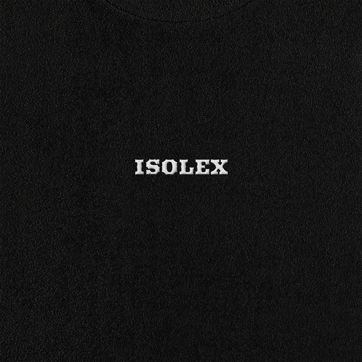 ISOLEX パイルTシャツ black image