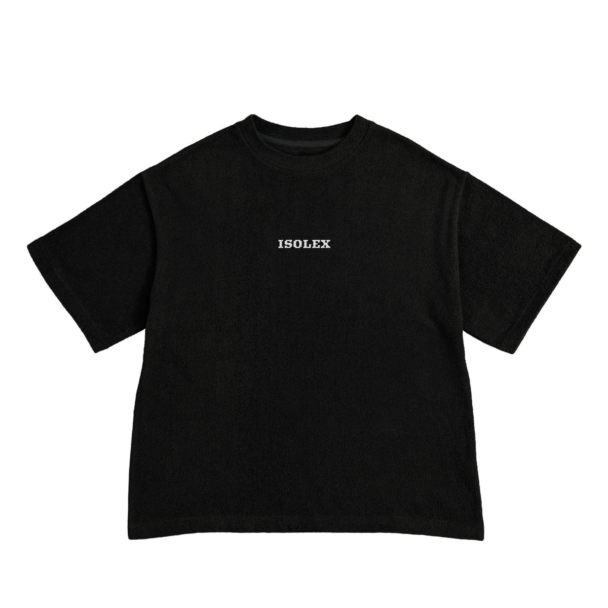 ISOLEX パイルTシャツ black image