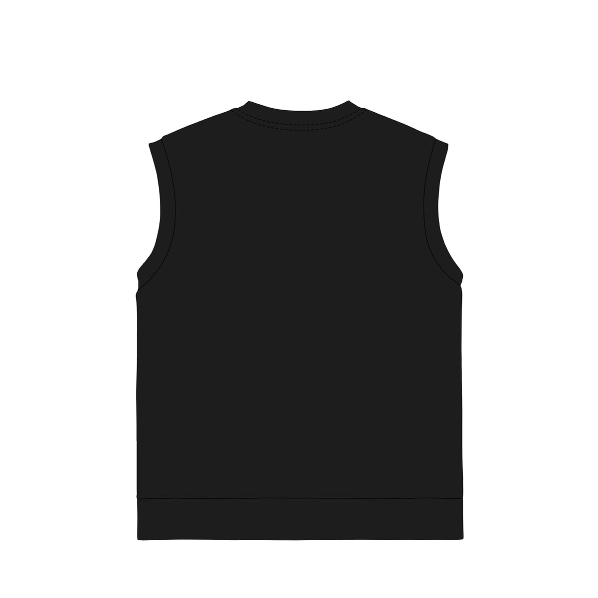 ISOLEX 8.5オンスダンボールニットベスト black image