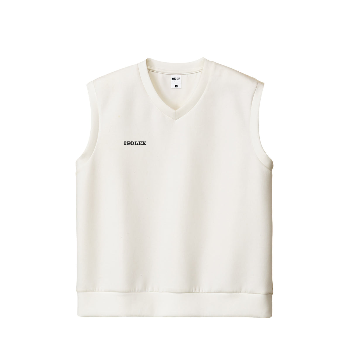 ISOLEX 8.5オンスダンボールニットベスト off-white image