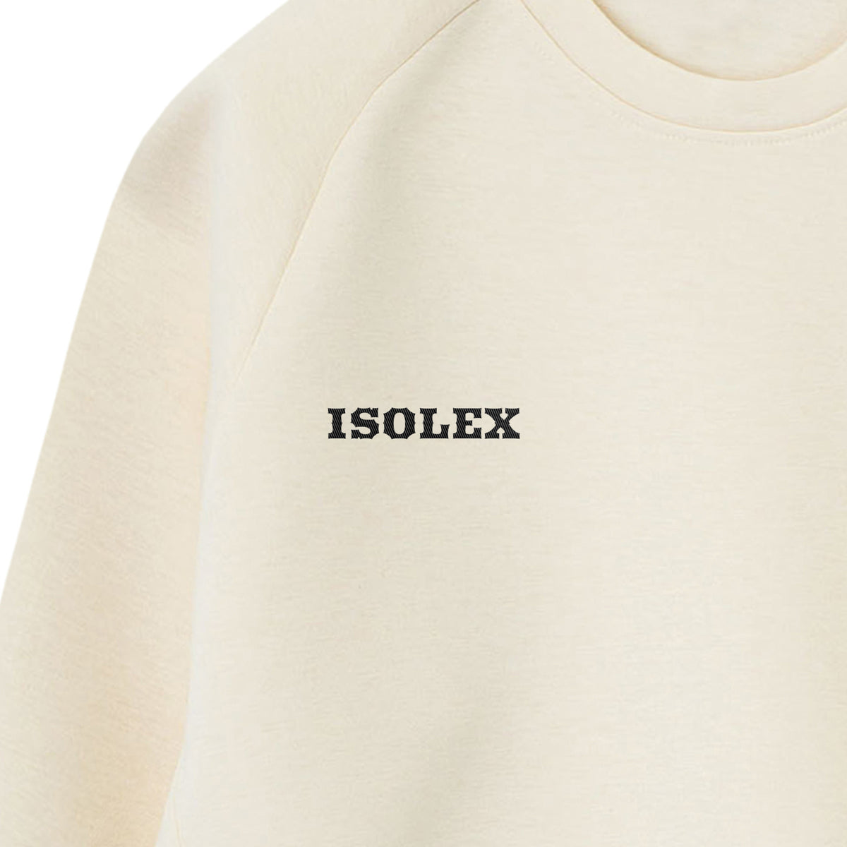 ISOLEX ドライストレッチクルーネックトレーナー off-white image