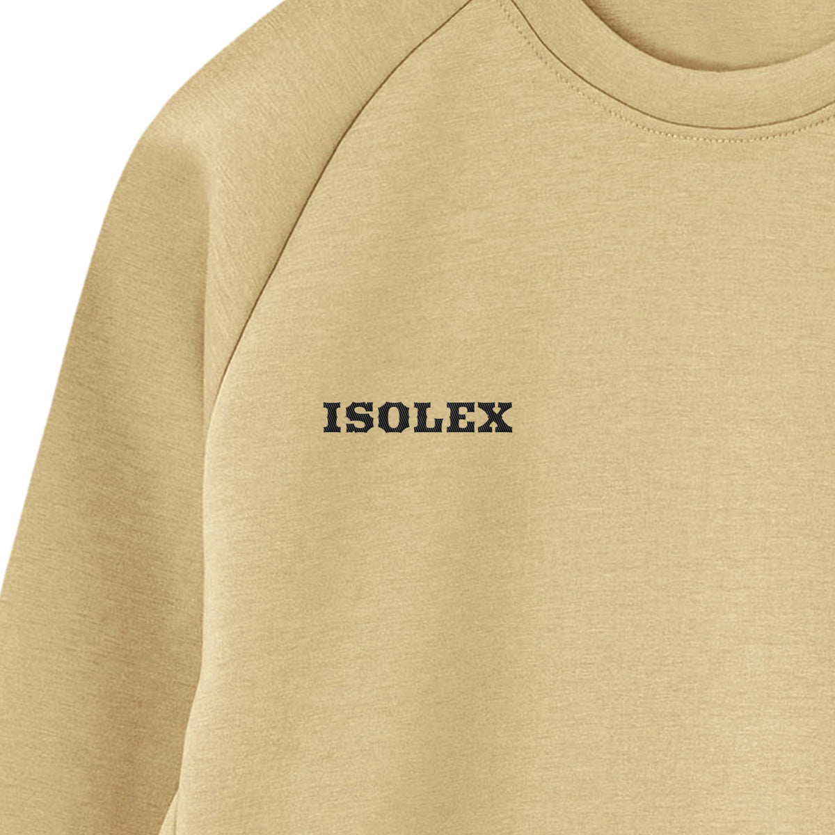 ISOLEX ドライストレッチクルーネックトレーナー sand-khaki image