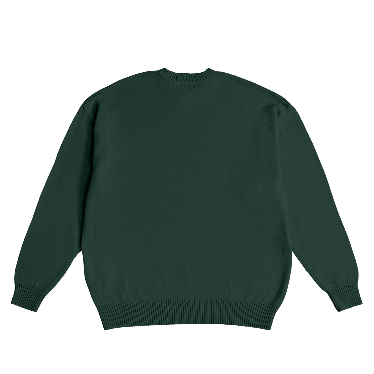 ISOLEX コットンニットセーター green image