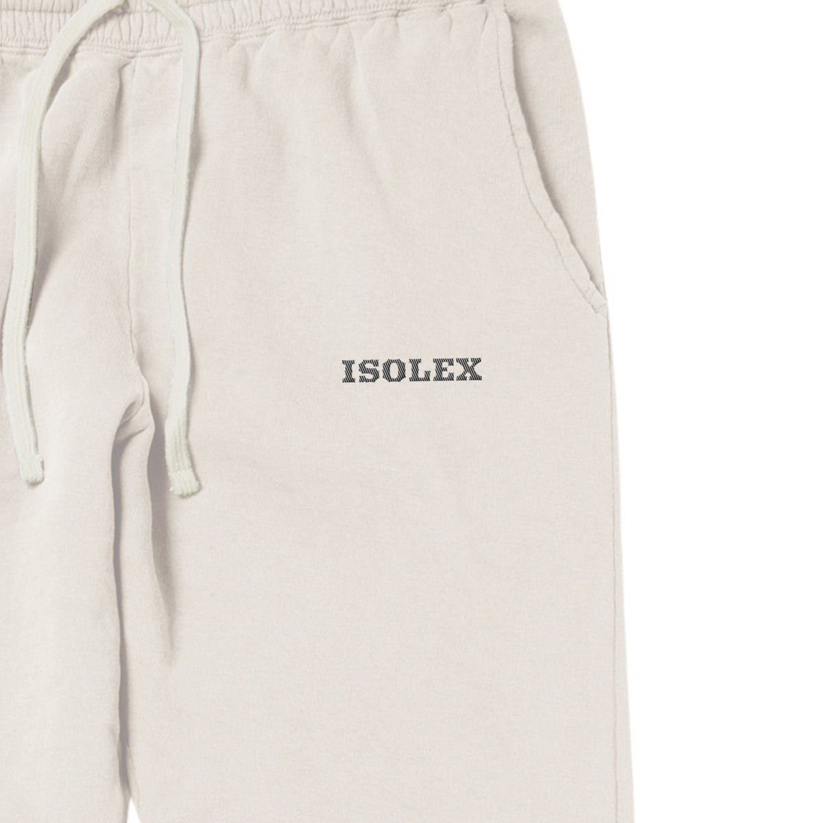 ISOLEX 6.4ozガーメントダイライトウェイトスウェットパンツ ivory image
