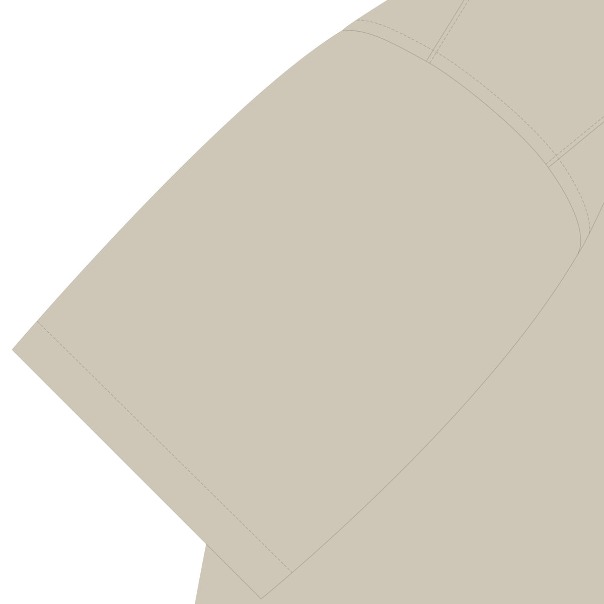 ISOLEXオックスフォード半袖シャツ beige image