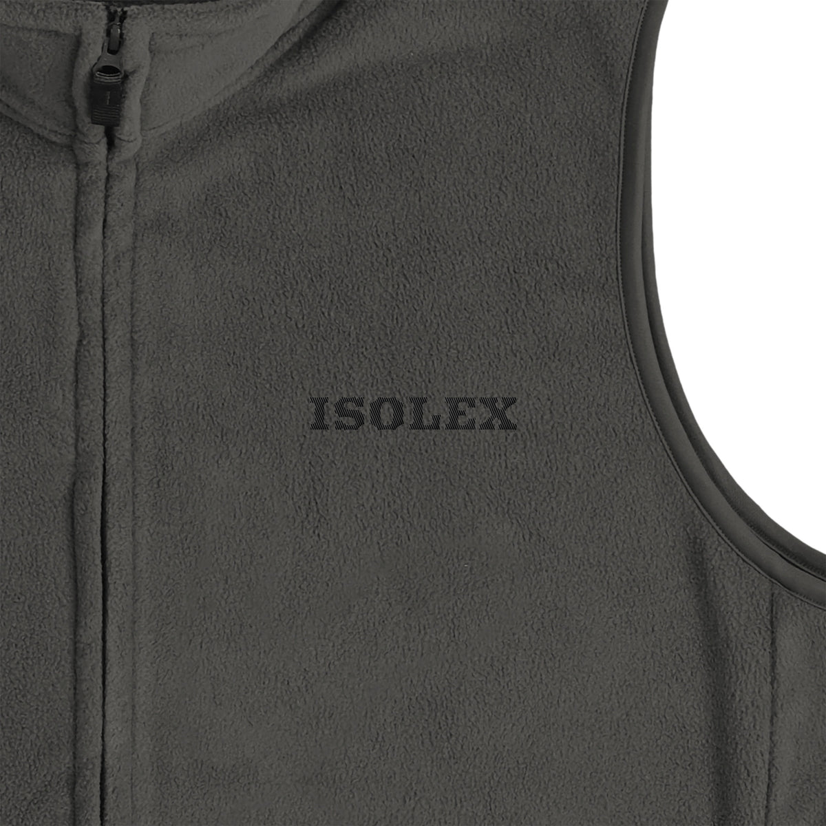 ISOLEX フリースタンドベスト charcoal image