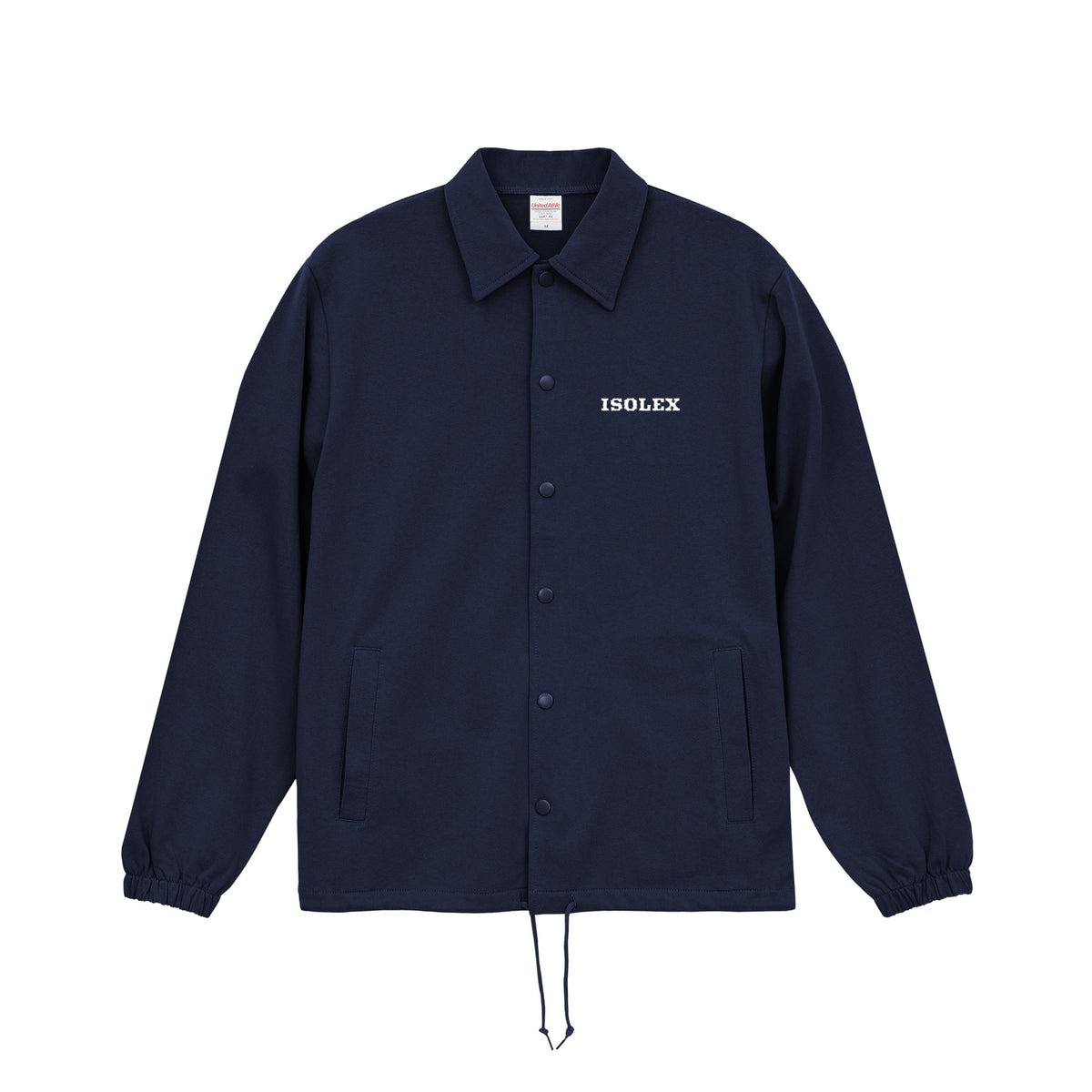 ISOLEX 10.0オンス コットン ジャージー コーチ ジャケット（一重） navy image