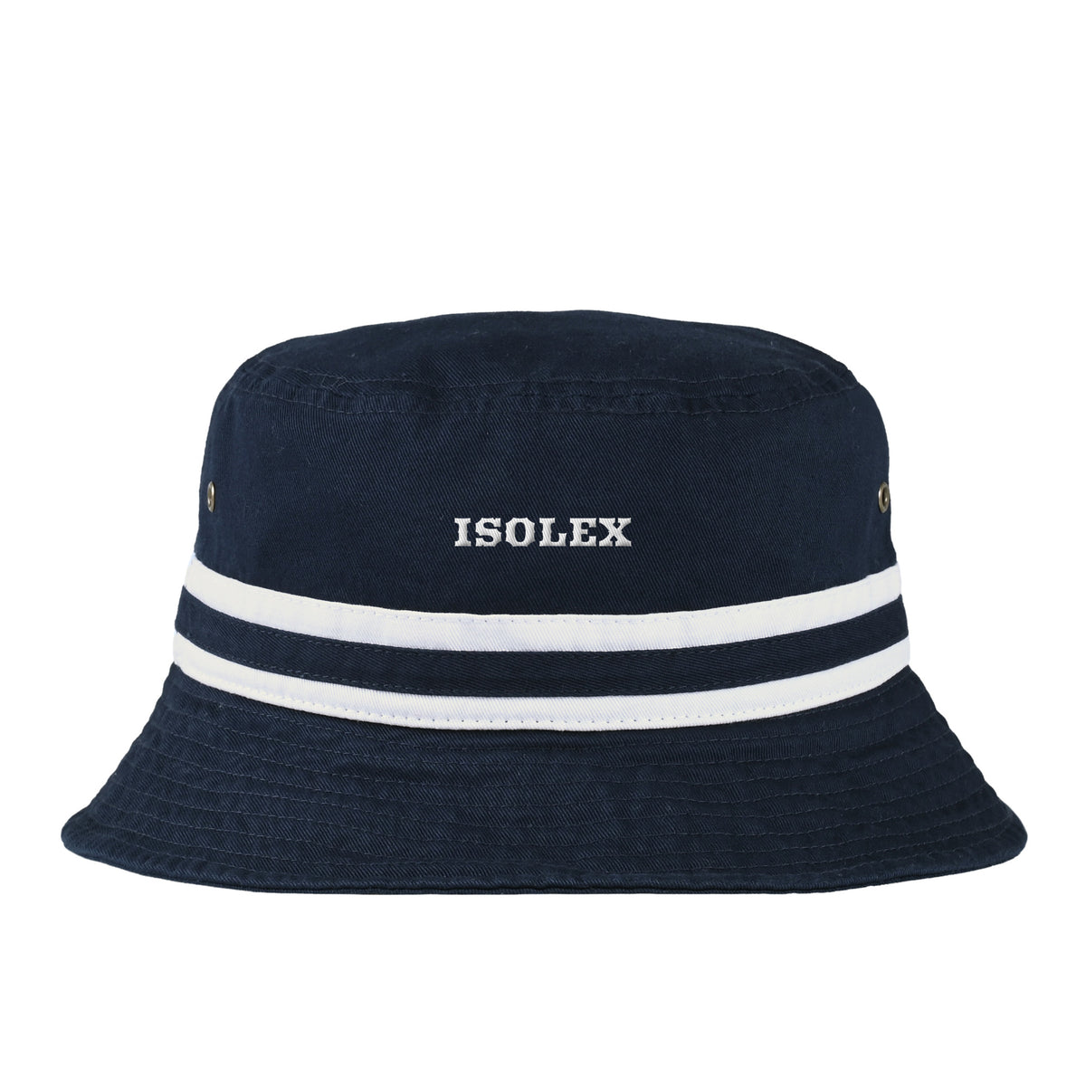 ISOLEX NF1595 Stripe Bucket Hat navy image