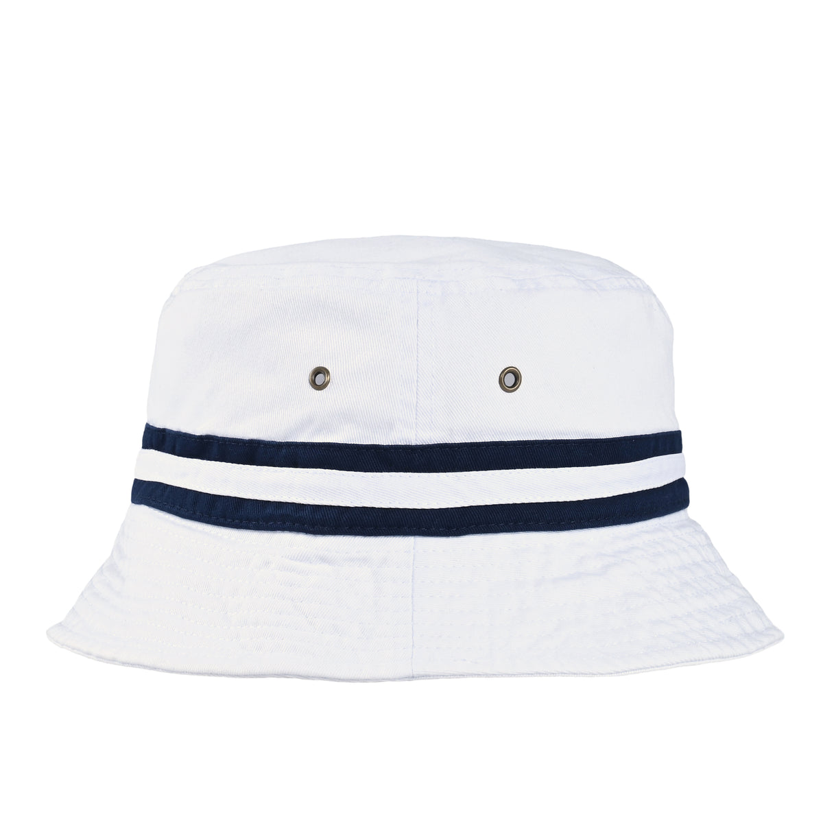 ISOLEX NF1595 Stripe Bucket Hat white image