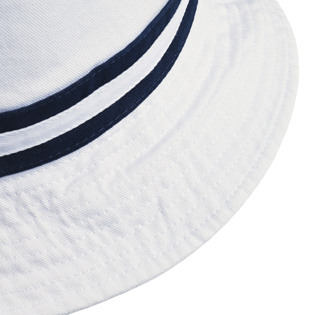 ISOLEX NF1595 Stripe Bucket Hat white image