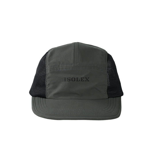 ISOLEXナイロンジェットキャップ charcoal-x-black image