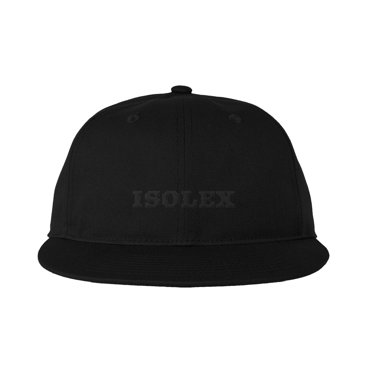 ISOLEX レトロスタイルキャップ black-x-black image