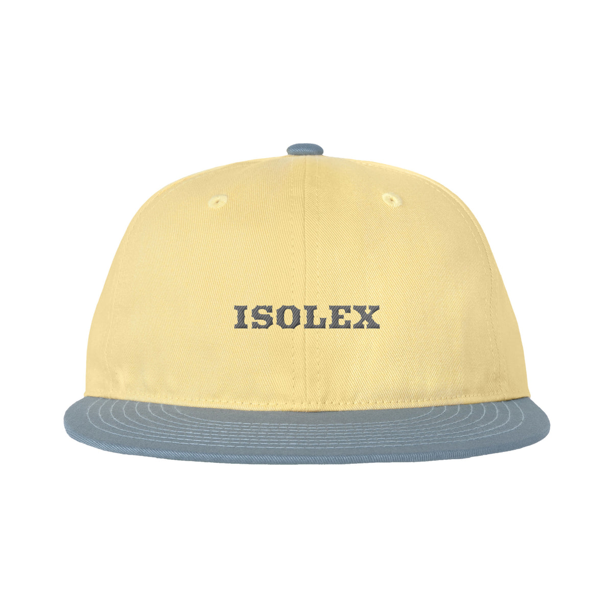 ISOLEX レトロスタイルキャップ ツートーン pale-banana-x-blue-stone image