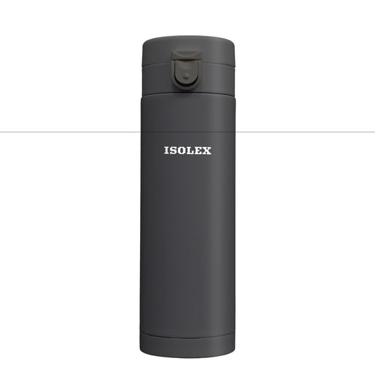 ISOLEX セルトナ・ワンタッチ式真空ステンレスボトル（430ml） smoke-black image