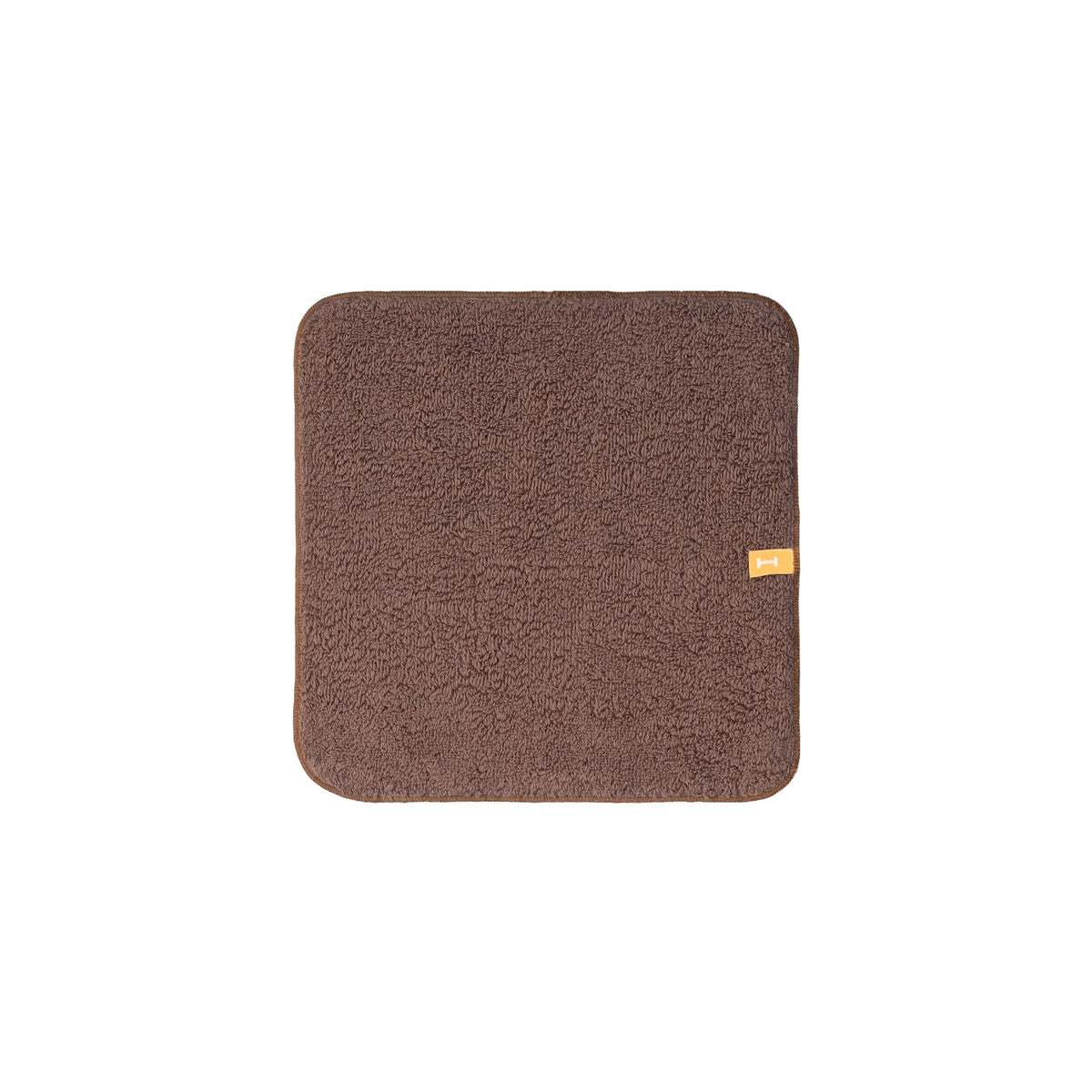 ISOLEX オーガニックタオルハンカチ brown image