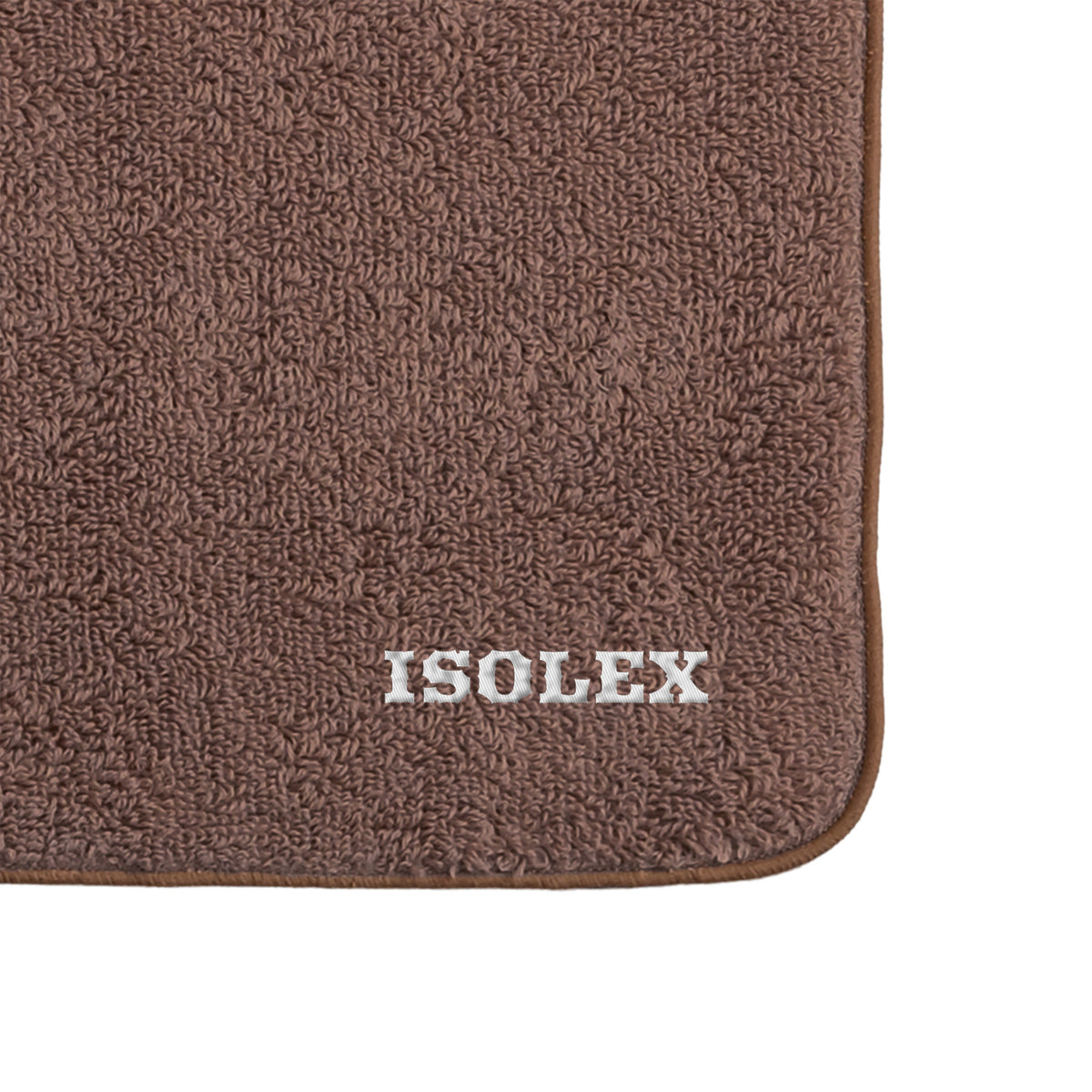 ISOLEX オーガニックタオルハンカチ brown image